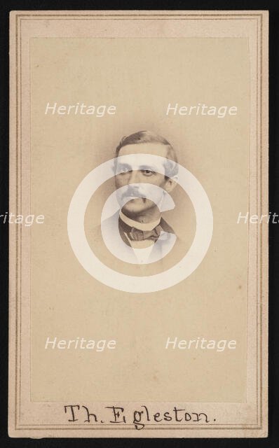 Portrait of Thomas Egleston (1832-1900), Between 1863 and 1875. Creator: George Gardner Rockwood.