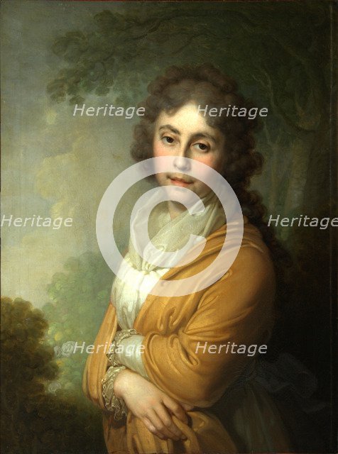Portrait of Countess Natalia Ivanovna Kurakina, 1795. Artist: Borovikovsky, Vladimir Lukich (1757-1825)
