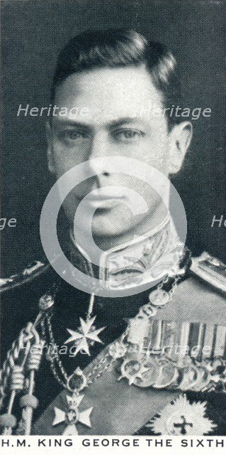 'HM King George The Sixth', 1937. Artist: Unknown.