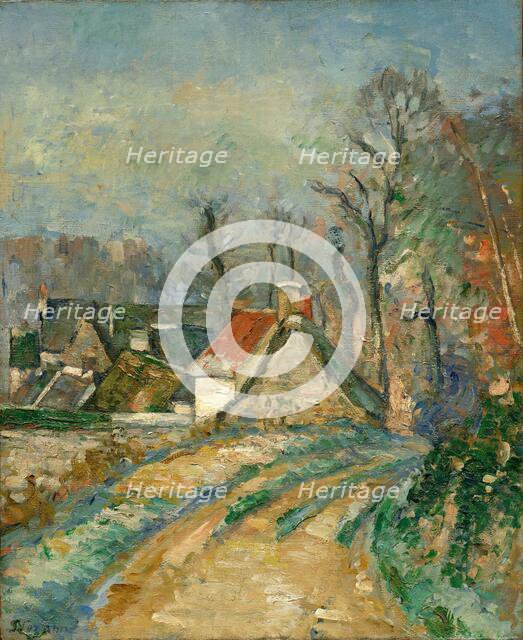 Détour à Auvers, c1873. Creator: Cézanne, Paul (1839-1906).