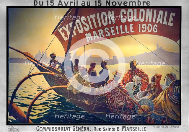Exposition coloniale, Marseille, 1906. Creator: Dellepiane, David (1866-1932).