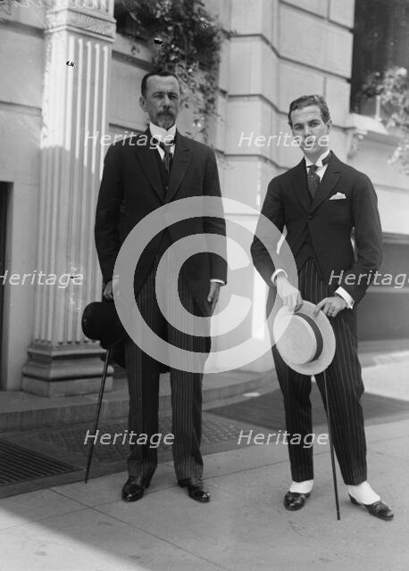 Dr. Lauro Muller, Minister of Foreign Affairs of Brazil - Envoy from Brazil To Return Visit...1916. Creator: Harris & Ewing.