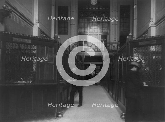 American Security and Trust Co., 1901. Creator: Frances Benjamin Johnston.