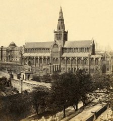 'Glasgow Cathedral - From South-East', mid-late 19th century, (c1912). Creator: George Washington Wilson.