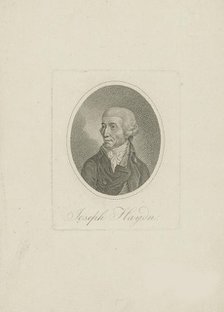Portrait of the composer Joseph Haydn (1732-1809), 1800s. Creator: Anonymous.