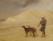 On the Desert, before 1867. Creator: Jean-Leon Gerome.