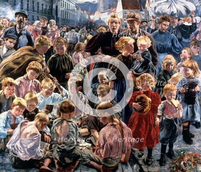 'The Age of the Worker', 1896. Artist: Leon Frederic