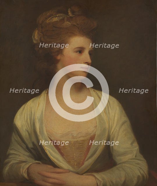 Portrait of a Woman, Said to Be Emily Bertie Pott (died 1782), 1781. Creator: George Romney.