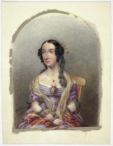 Lady Georgina Murray, 1843. Creator: Elizabeth Murray.