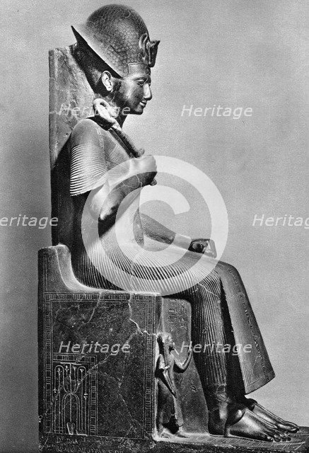 Rameses II (1279 BC-1213 BC), Ancient Egyptian Pharaoh, c1250 BC (1936). Artist: Unknown