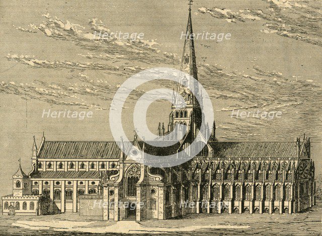 'Old St. Paul's', (1897). Creator: Unknown.