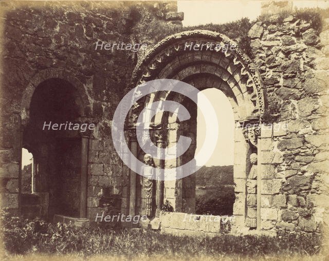 Haughmond Abbey, 1858. Creator: Alfred Capel-Cure.