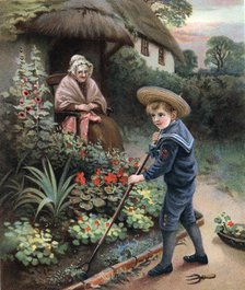 'A Labour of Love', 1905. Artist: Unknown