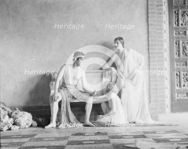 Denishawn dancers, 1927 or 1928. Creator: Arnold Genthe.
