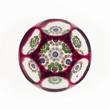 Paperweight, France, 19th century. Creator: Baccarat Glasshouse.