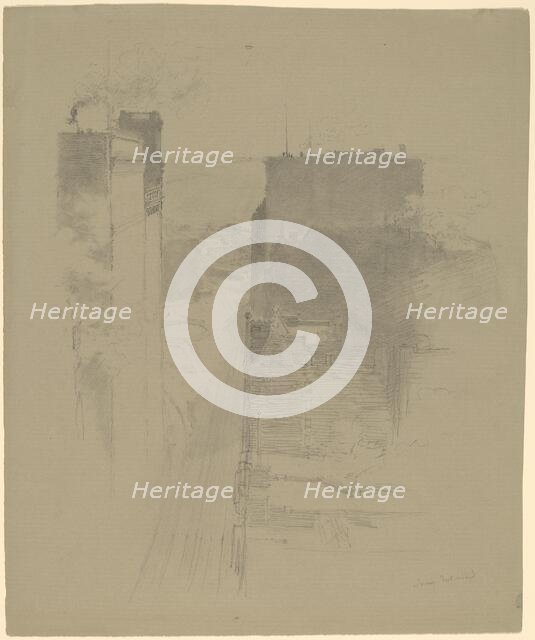 The Battery, New York, c. 1900. Creator: Stanford White.