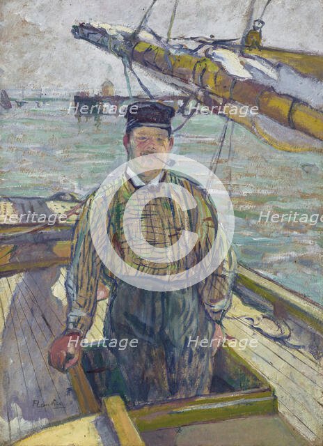 Monsieur Emile Davoust, 1889. Creator: Toulouse-Lautrec, Henri, de (1864-1901).