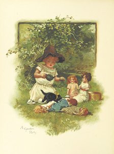 A Garden Party, 1889.  Creator: Unknown.