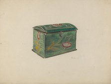 Painted Box, c. 1953. Creator: Douglas Cox.