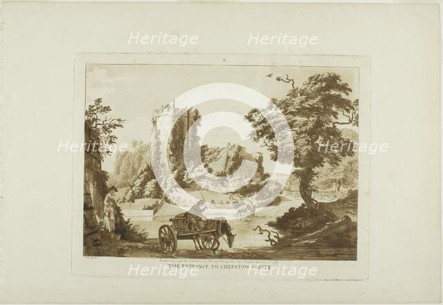 The Entrance to Chepstow Castle, 1776. Creator: Paul Sandby.