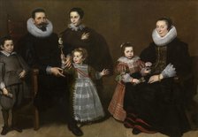 Portrait of a Family, 1631. Creator: Cornelis de Vos.