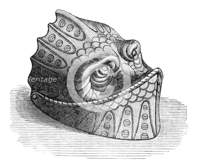 The Meyrick Collection at South Kensington: visor...of a helmet...Spanish, sixteenth century, 1869. Creator: Unknown.