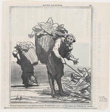 Pauvres Commissions extra-parlementaires!, 1870.  Creator: Honore Daumier.
