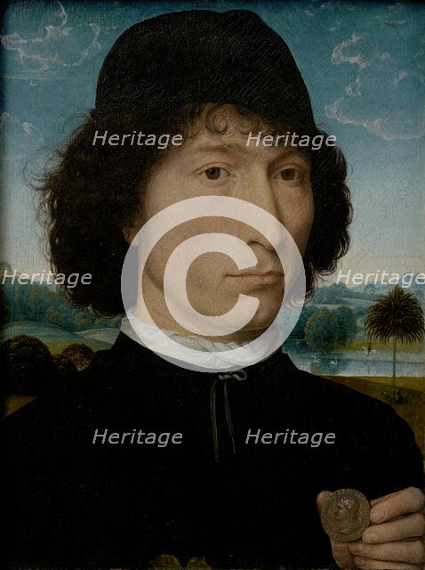 Bernardo Bembo, Statesman and Ambassador of Venice, c1474. Creator: Hans Memling.