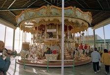 Venetian Carousel, North Pier, Blackpool, Lancashire, 1999. Artist: P Williams