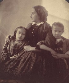 Hermine, Marie and Marie Antoine., 1850s-60s. Creator: Franz Antoine.