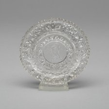 Cup plate, c. 1838. Creator: Unknown.