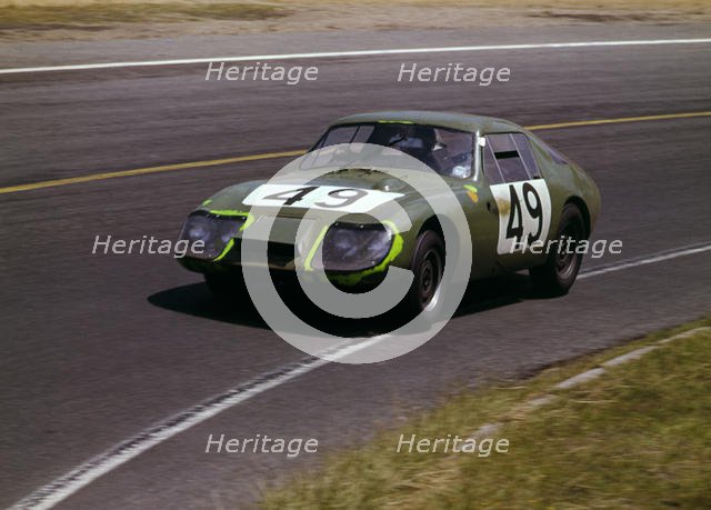 Austin - Healey Sprite, Hawkins - Rhodes 1965, Le Mans 24 hour race. Creator: Unknown.
