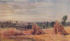'A Distant View of Oxford', 1910. Artist: John Fulleylove.