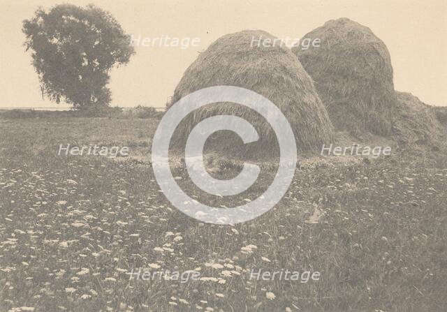 Haystacks, Ipswich, c. 1894. Creator: Arthur Wesley Dow.