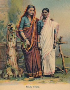 'Hindu Ayahs', c1910. Creator: Unknown.