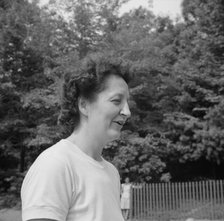 Mrs. Janet P. Murray, Director of Ellen Marvin and Gaylord White Camps, Arden, New York, 1943. Creator: Gordon Parks.
