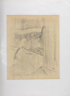 Yvette Guilbert-English Series: Saluant le public, 1898. Creator: Henri de Toulouse-Lautrec (French, 1864-1901).