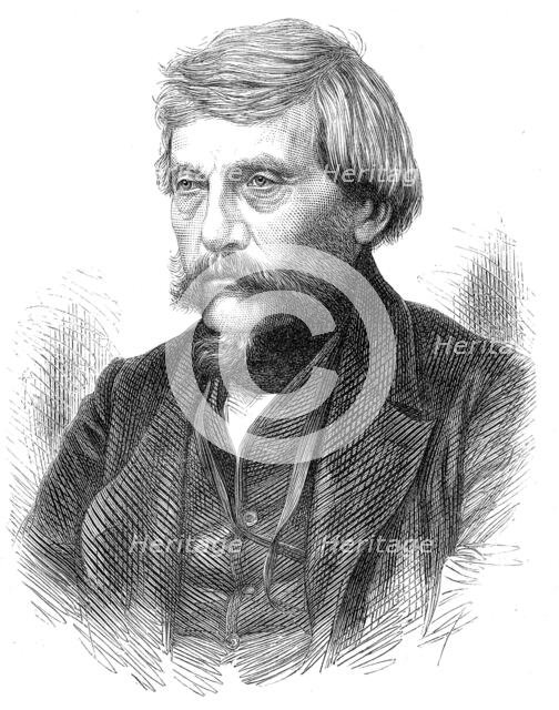 The late Colonel Sykes, M.P., 1872. Creator: Unknown.