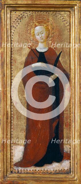 Saint Apollonia, c. 1435. Creator: Sassetta.