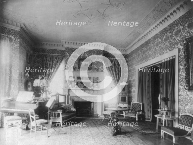 Ornate interiors of Chandler Hale house, 1001 16th St., N.W., Washington, D.C., c1900. Creator: Frances Benjamin Johnston.