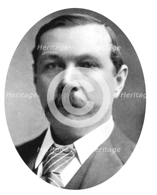 Arthur Conan Doyle, Scottish writer, c1900. Artist: Unknown