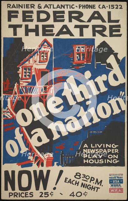One Third of a Nation, Cincinnati, 1938. Creator: Unknown.
