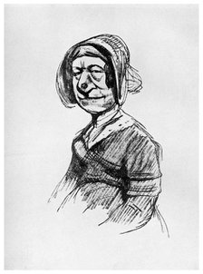 'Mrs Grundy': portrait of a Londoner, 19th century (1956). Artist: Unknown