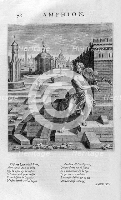'Amphion', 1615. Artist: Leonard Gaultier