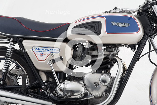 1977 Triumph Bonneville 750 Jubilee Artist: Unknown.