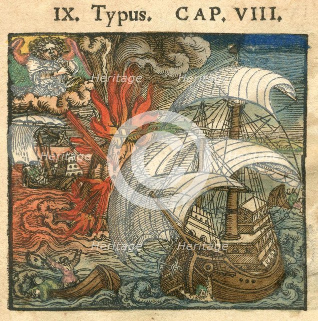 The Deluge, 1540. Artist: Beham, Hans Sebald (1500-1550)