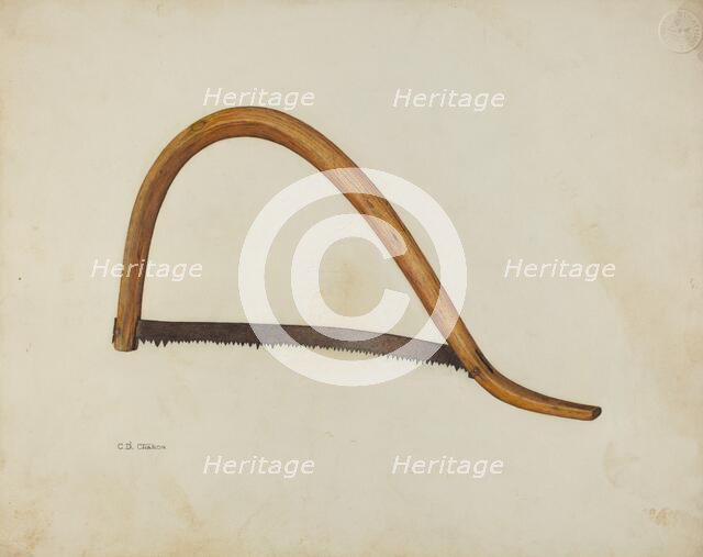 Saw, c. 1940. Creator: Charles Charon.