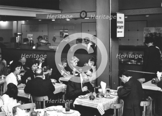 Barnett's Restaurant, Middlesex Street, London E1, August 1966. Artist: EH Emanuel