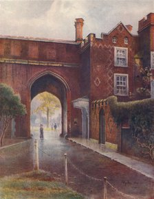 'Gateway of Richmond Palace', 1910, (1914). Artist: James S Ogilvy.