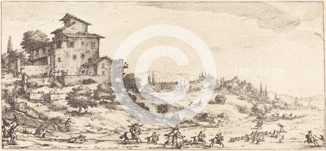 The Stag Hunt, probably c. 1630. Creator: Jacques Callot.